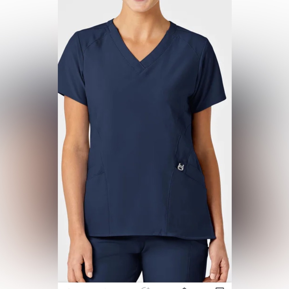 WonderWink, Medium, Navy Blue Scrub Set.